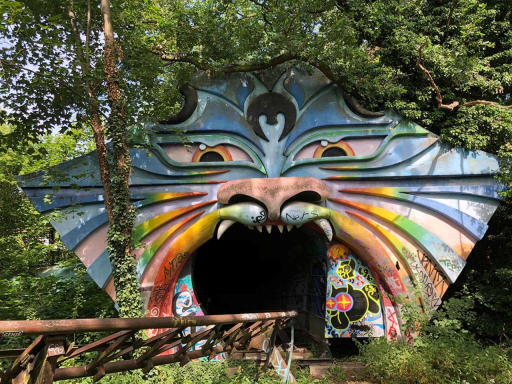 Spreepark parc d'attractions abandonné Berlin